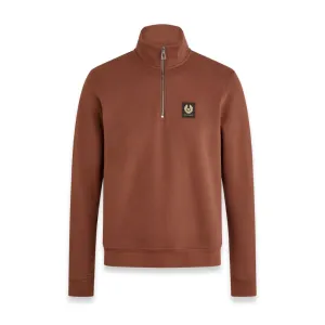 1/4 Zip Cotton Fleece Sweatshirt 103001