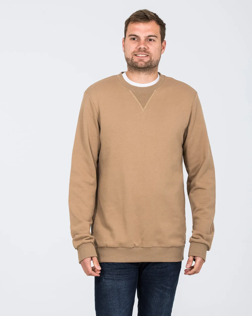 2t Dale Regular Fit Tall Sweatshirt (taupe)