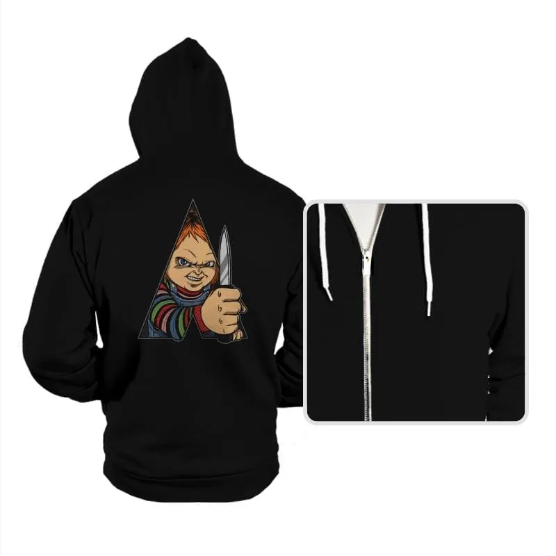 A Doll Work Orange - Hoodies