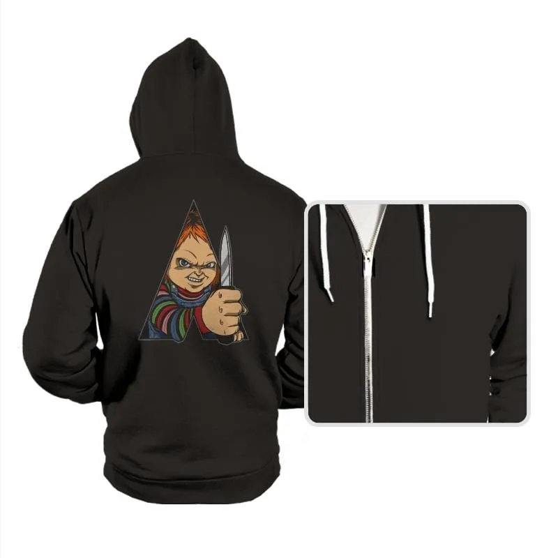 A Doll Work Orange - Hoodies