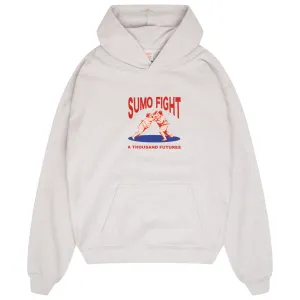 A Thousand Futures 'Sumo Fight' Hoodie - Ash