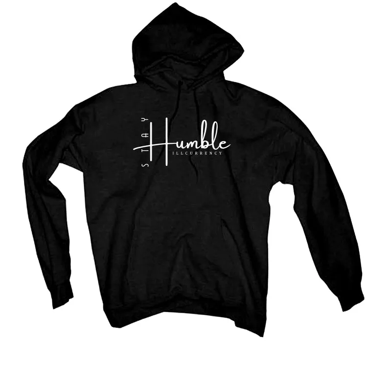 Air Jordan 1 Retro High '85 OG 'Black White' - Black T-Shirt (Stay Humble)