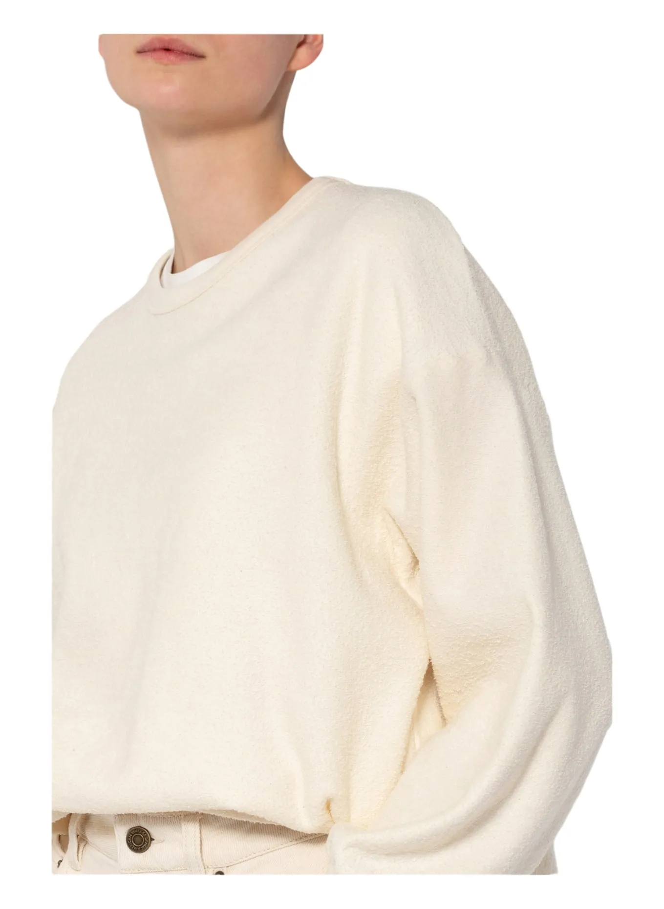 American Vintage sweatshirt, ecru