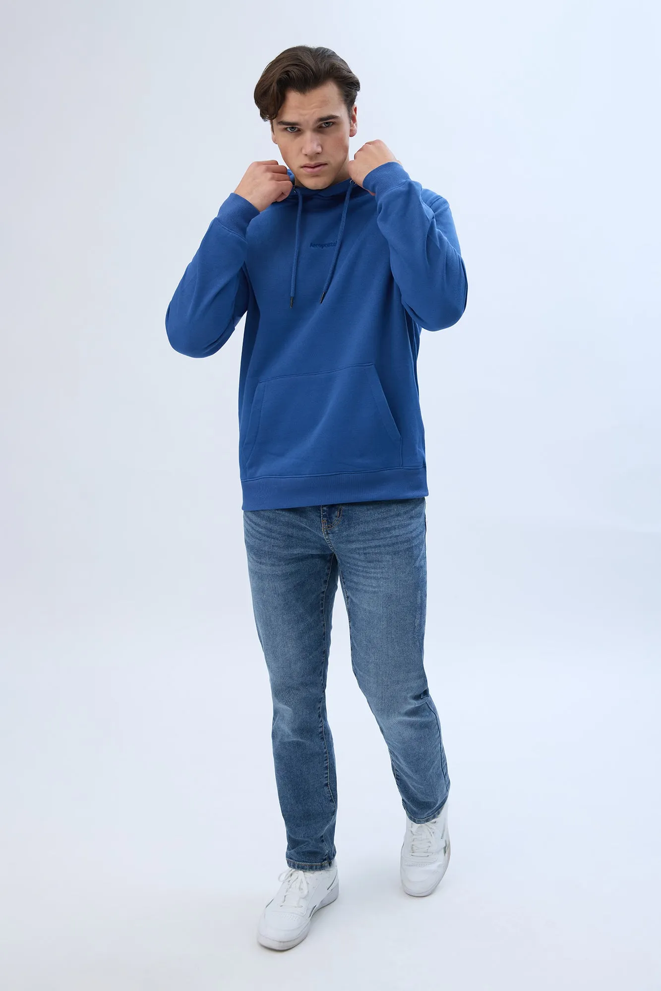 Aropostale Embroidered Hoodie