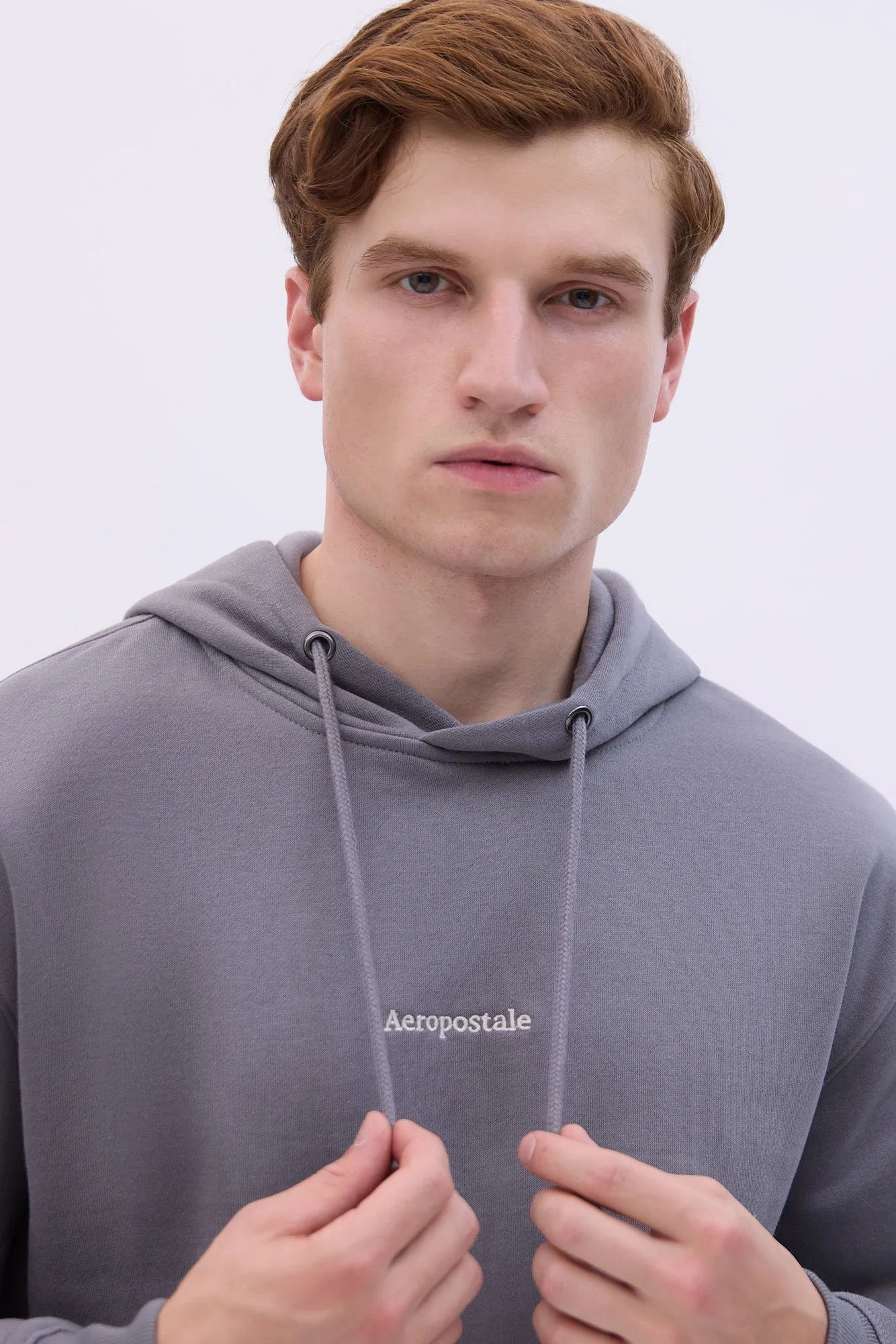 Aropostale Embroidered Hoodie