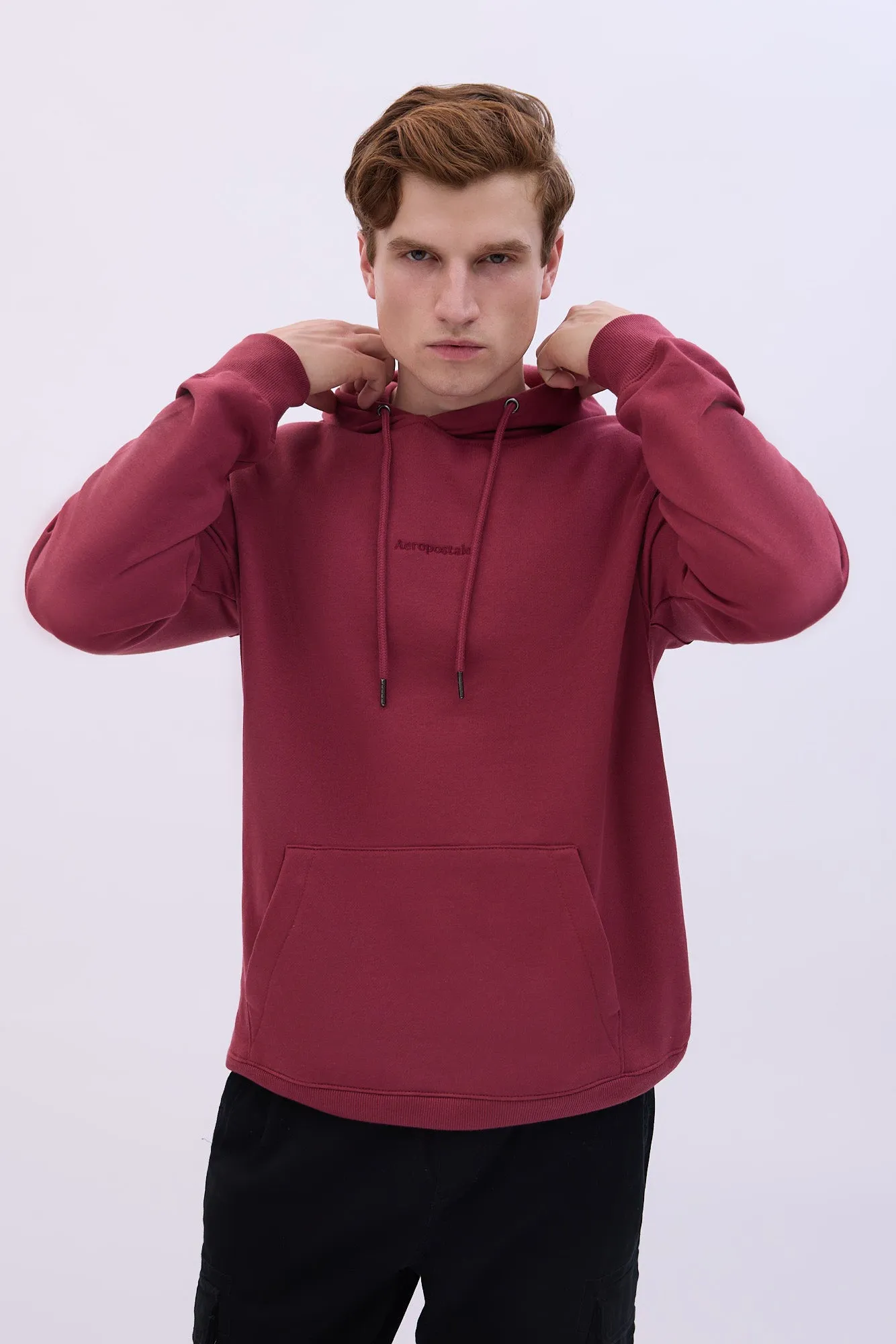 Aropostale Embroidered Hoodie