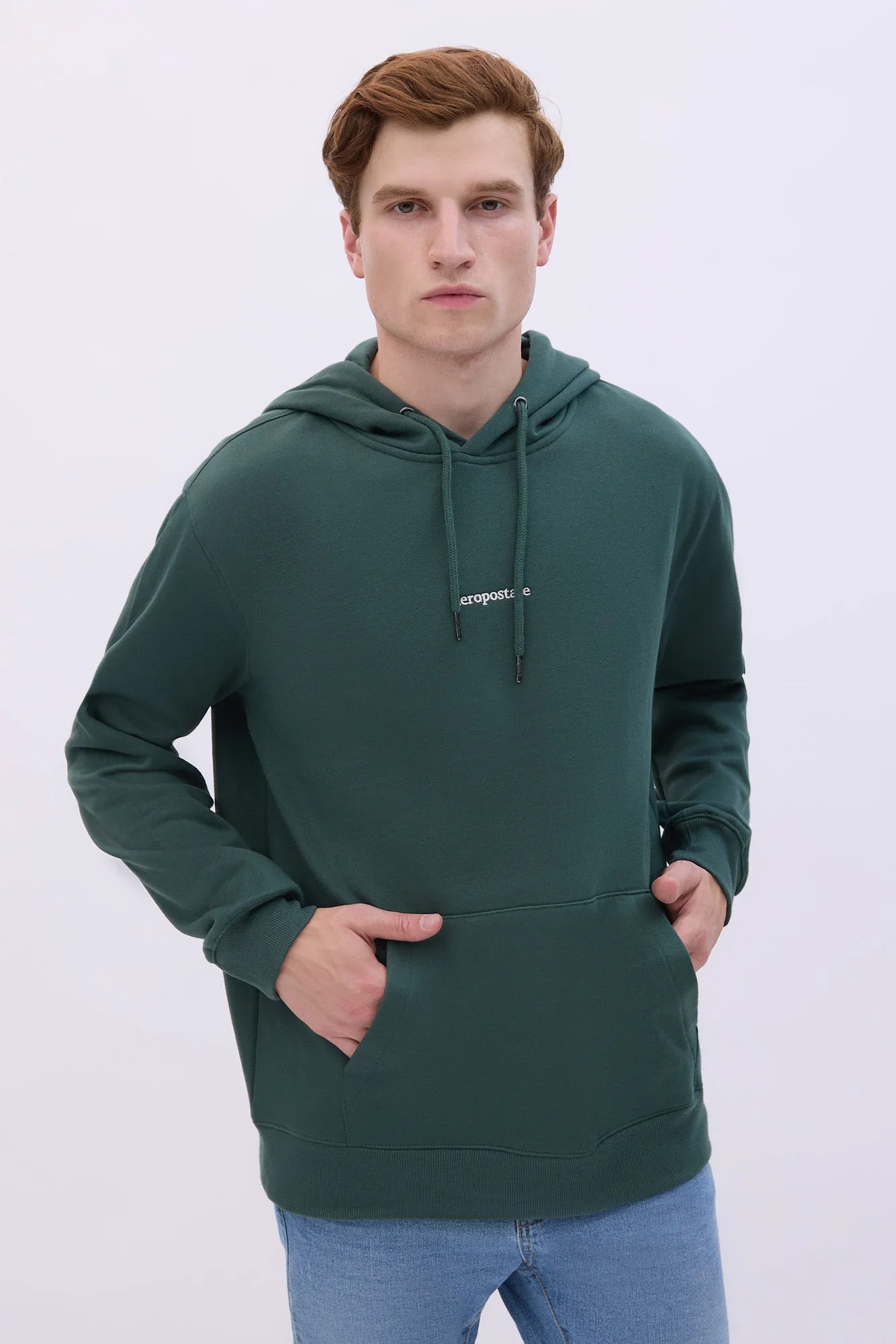 Aropostale Embroidered Hoodie