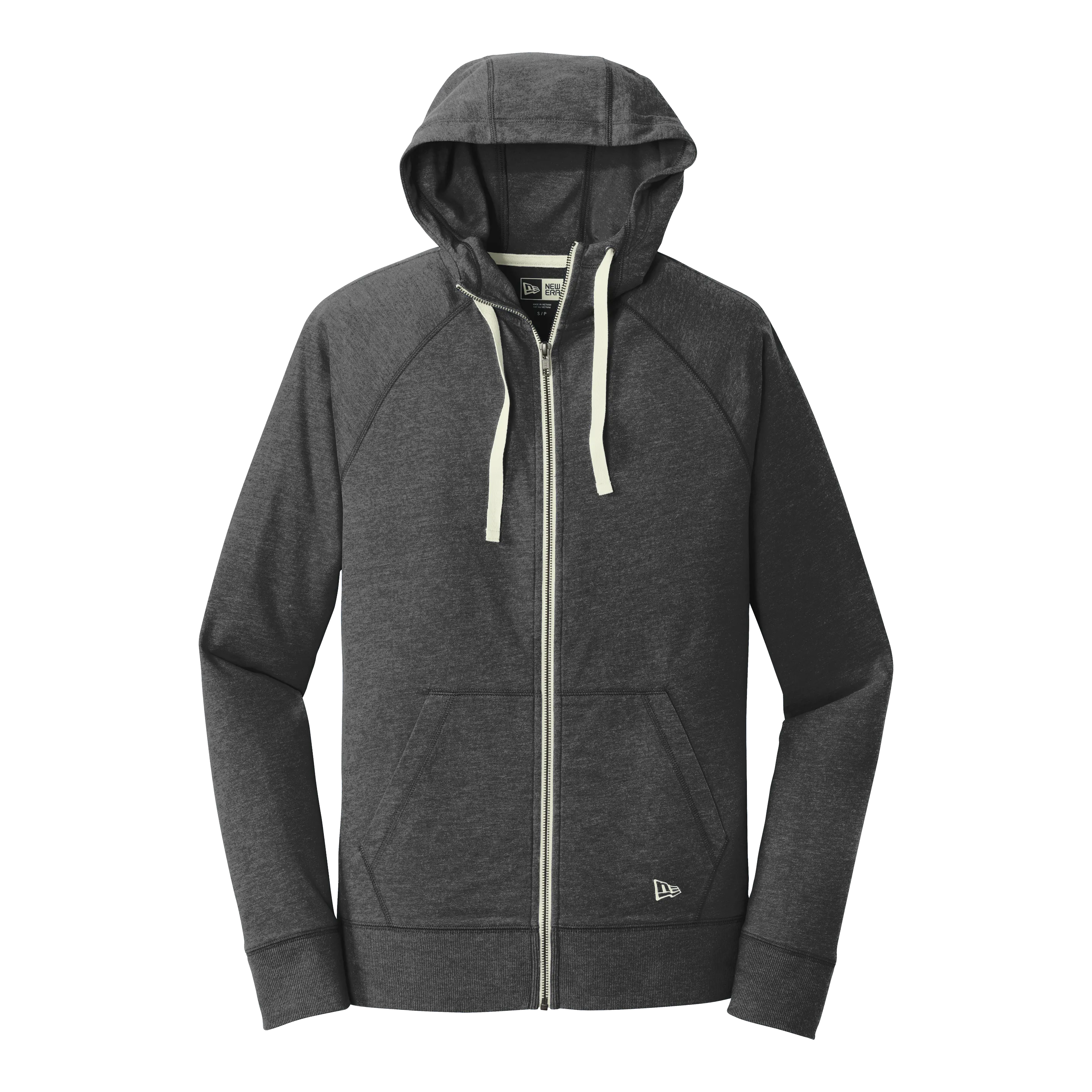 B2431M Sueded Cotton Blend Full-Zip Hoodie