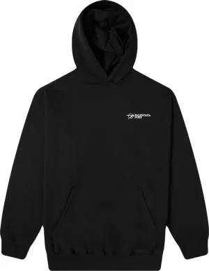 Balenciaga Large Fit Hoodie Black