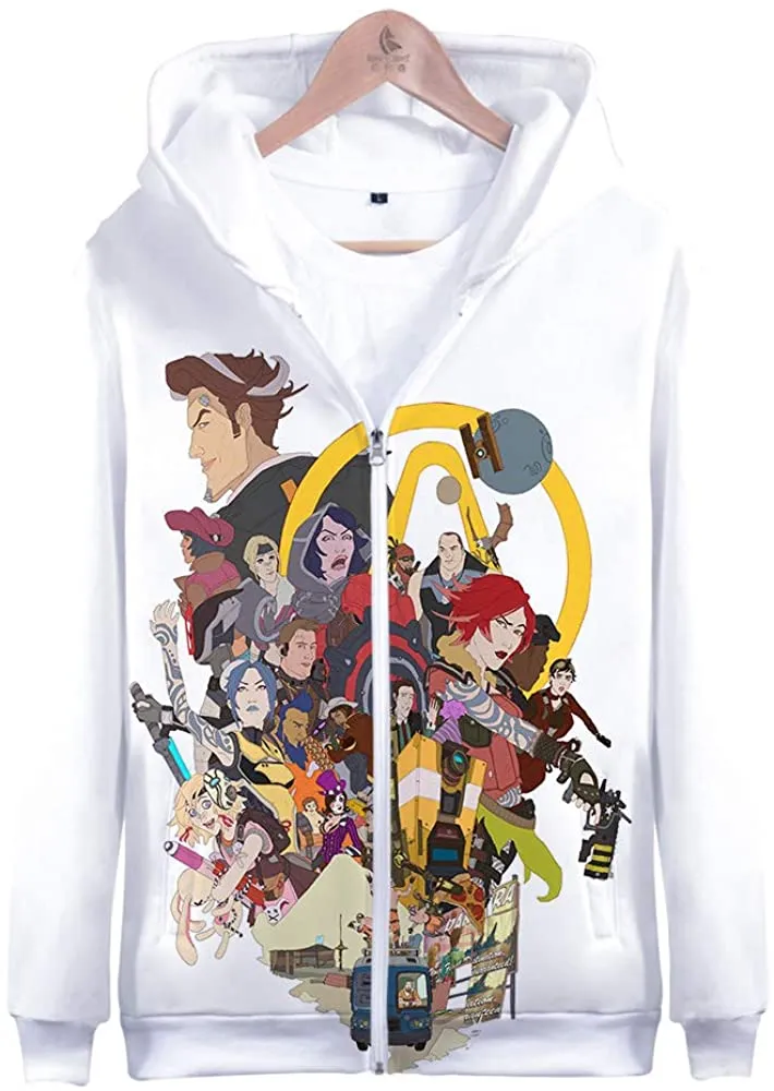 Borderlands 3 Hoodies - 3D Printed Pullover Sweatshirt