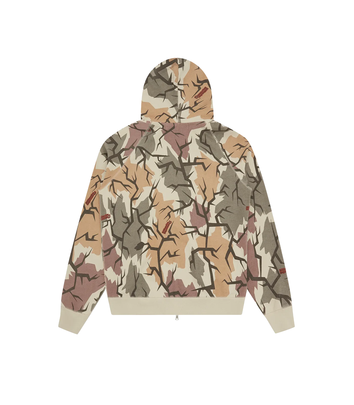 CAMO ZIP THROUGH HOOD - MULTI CAMO