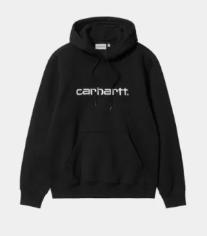 Carhartt WIP Hooded Sweater - Black/White