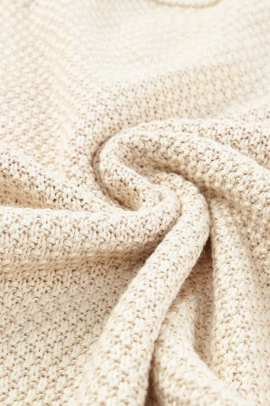 Casual Heart Knit Sweater