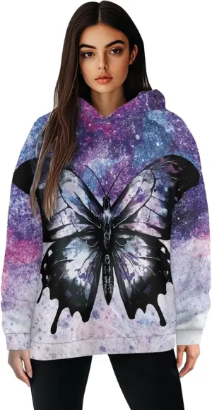 Casual Women Hoodies Oversized Sweatshirt Long Sleeve Hoodie Pullover Tops