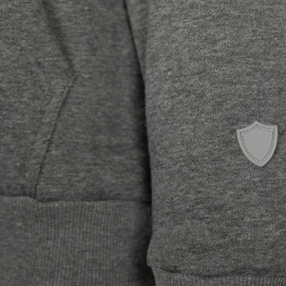 Classic Lined Hoodie | Dark Heather Grey