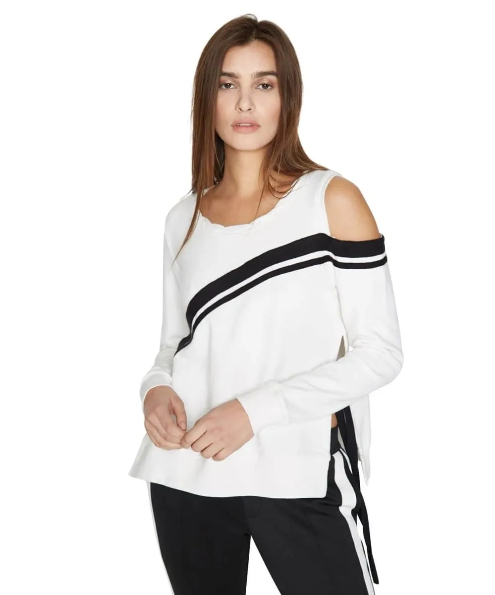 Cold Shoulder Sweatshirt