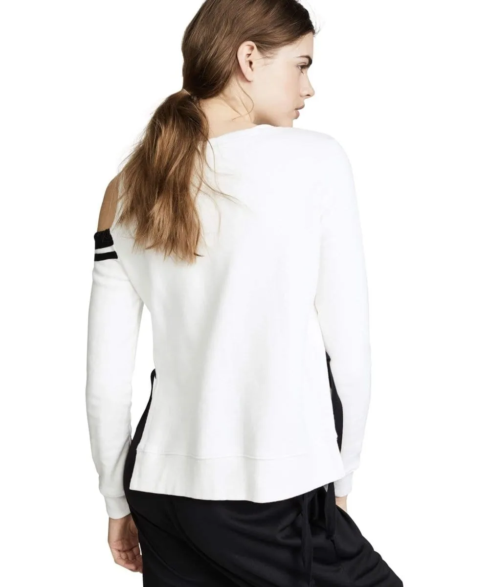 Cold Shoulder Sweatshirt