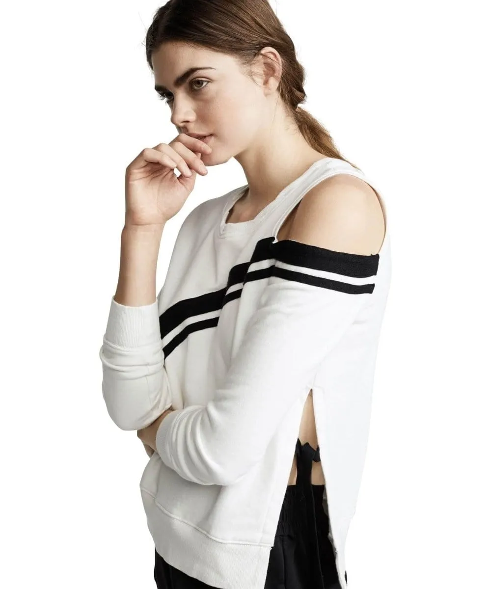 Cold Shoulder Sweatshirt
