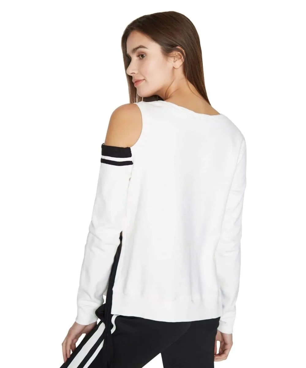 Cold Shoulder Sweatshirt