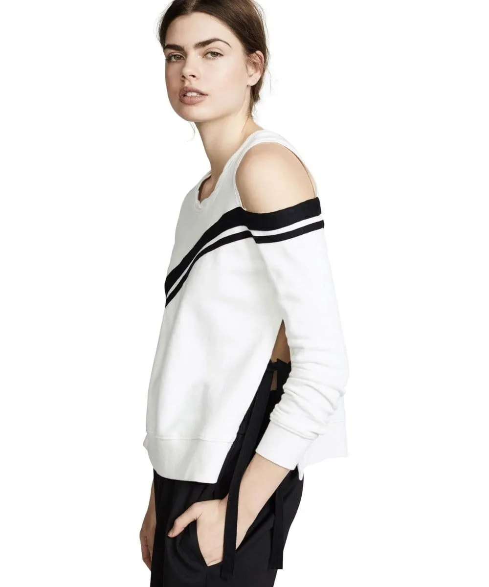 Cold Shoulder Sweatshirt
