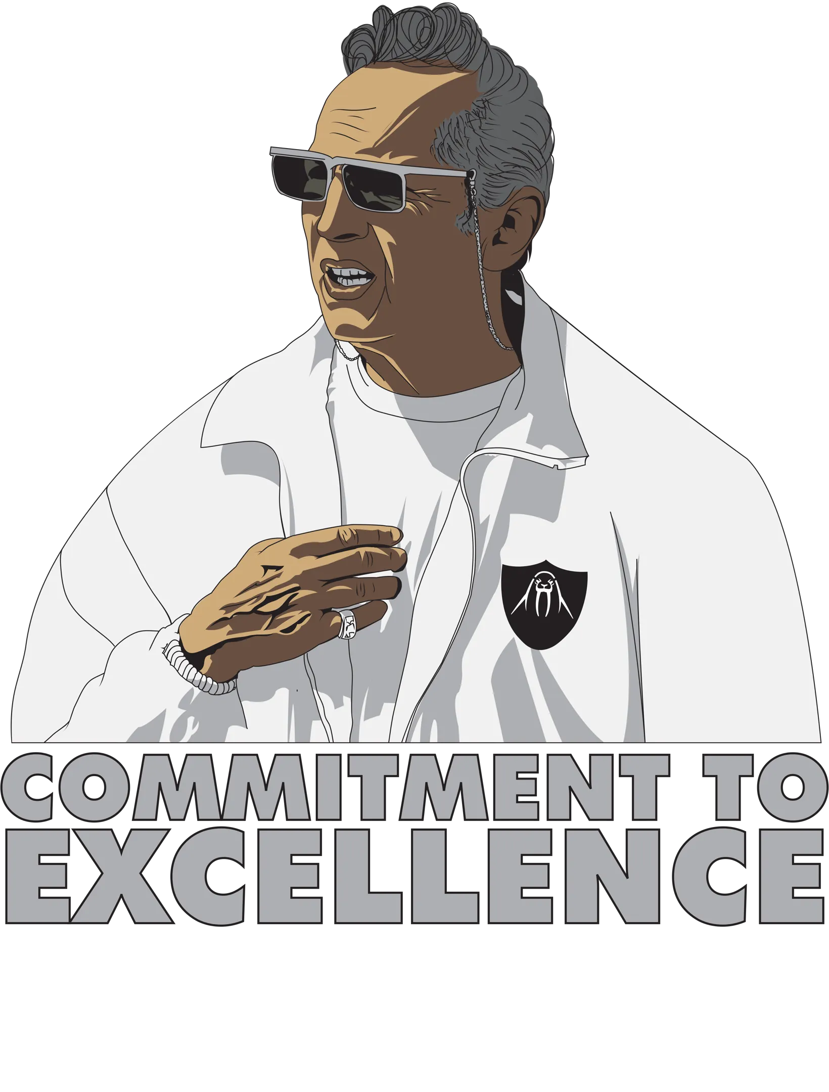 COMMITMENT TO EXCELLENCE MEN'S HOODIE