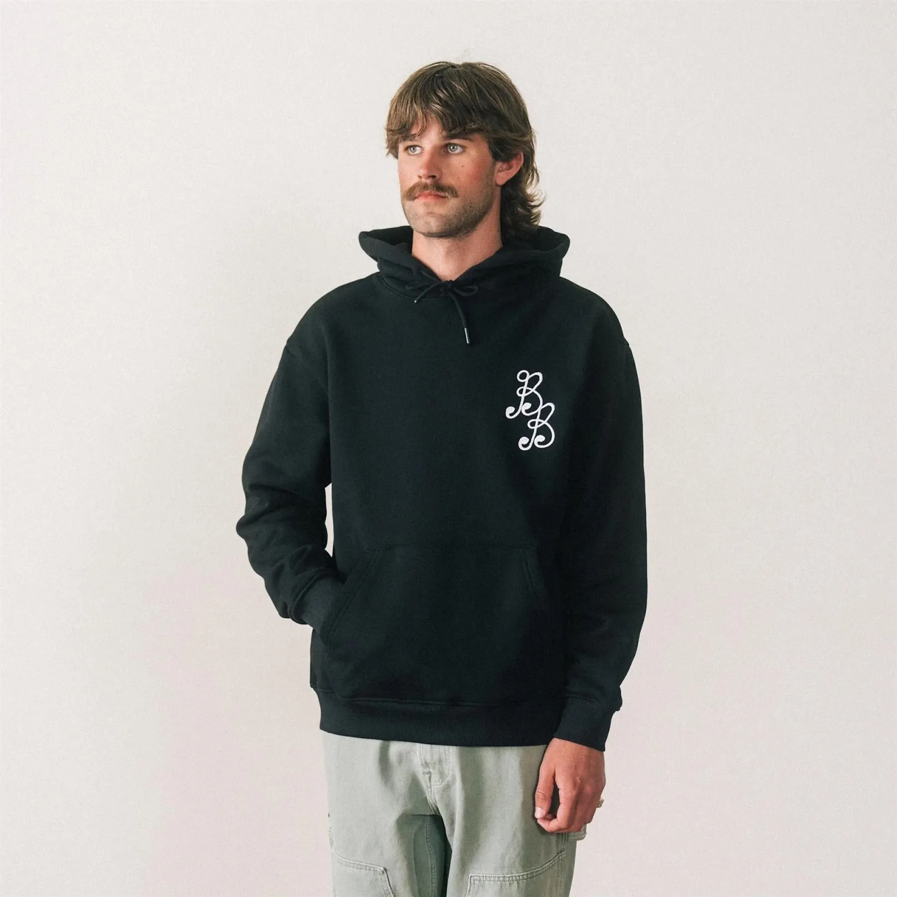 Essential Hoodie Black - 2024