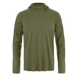 Fjallraven Abisko Wool Sun-hoodie Laurel Green