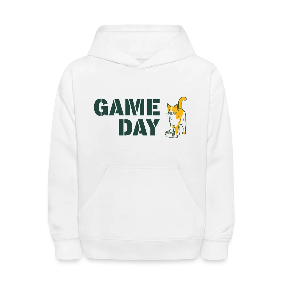 Game Day Cat Kids' Hoodie