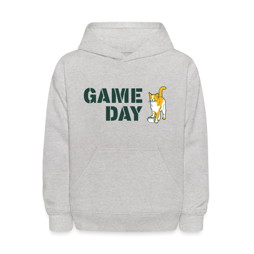 Game Day Cat Kids' Hoodie