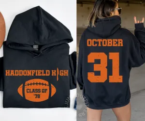 Haddonfield High | Retro Halloween Hoodie