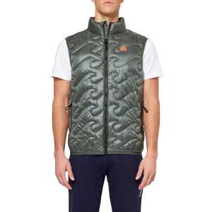 High-Neck Vest with Zip