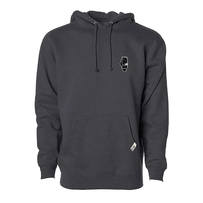 Illinois Vintage Hoodie