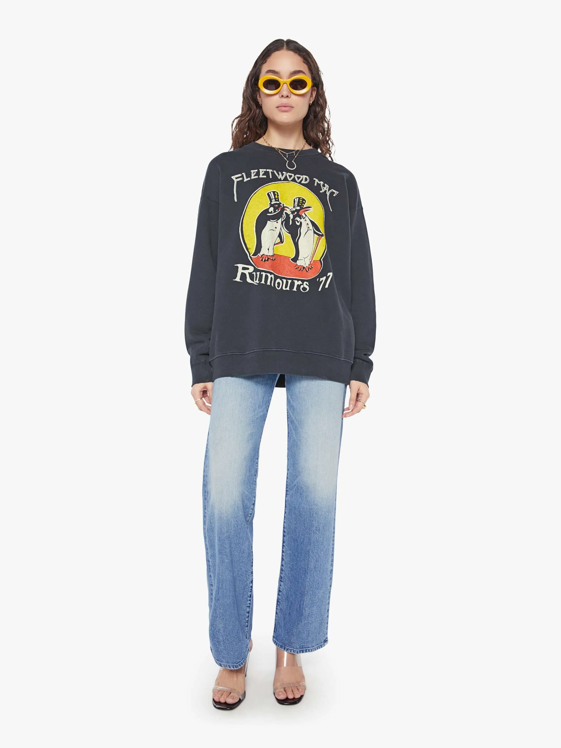 MadeWorn Fleetwood Mac Sweatshirt - Coal
