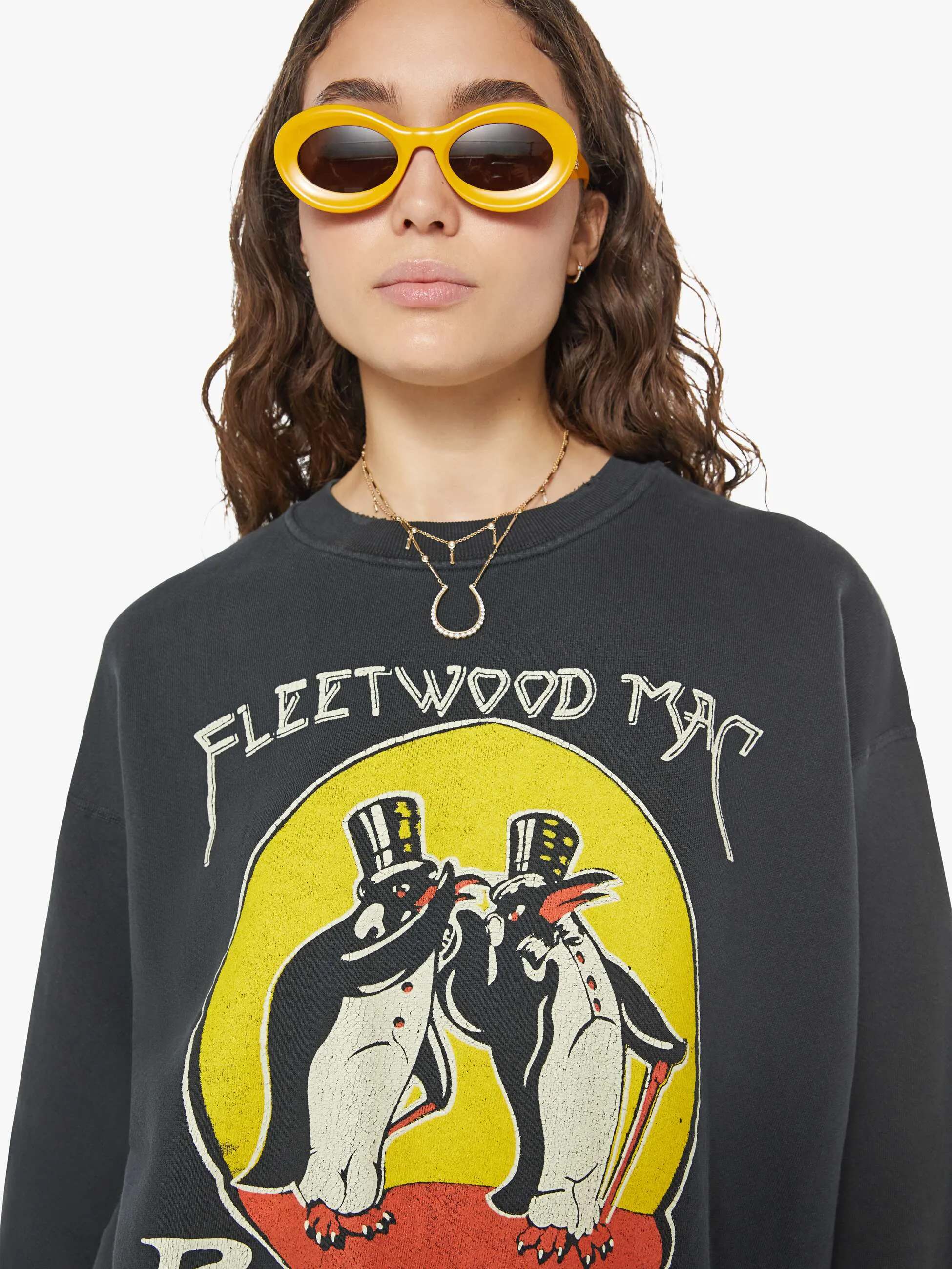 MadeWorn Fleetwood Mac Sweatshirt - Coal