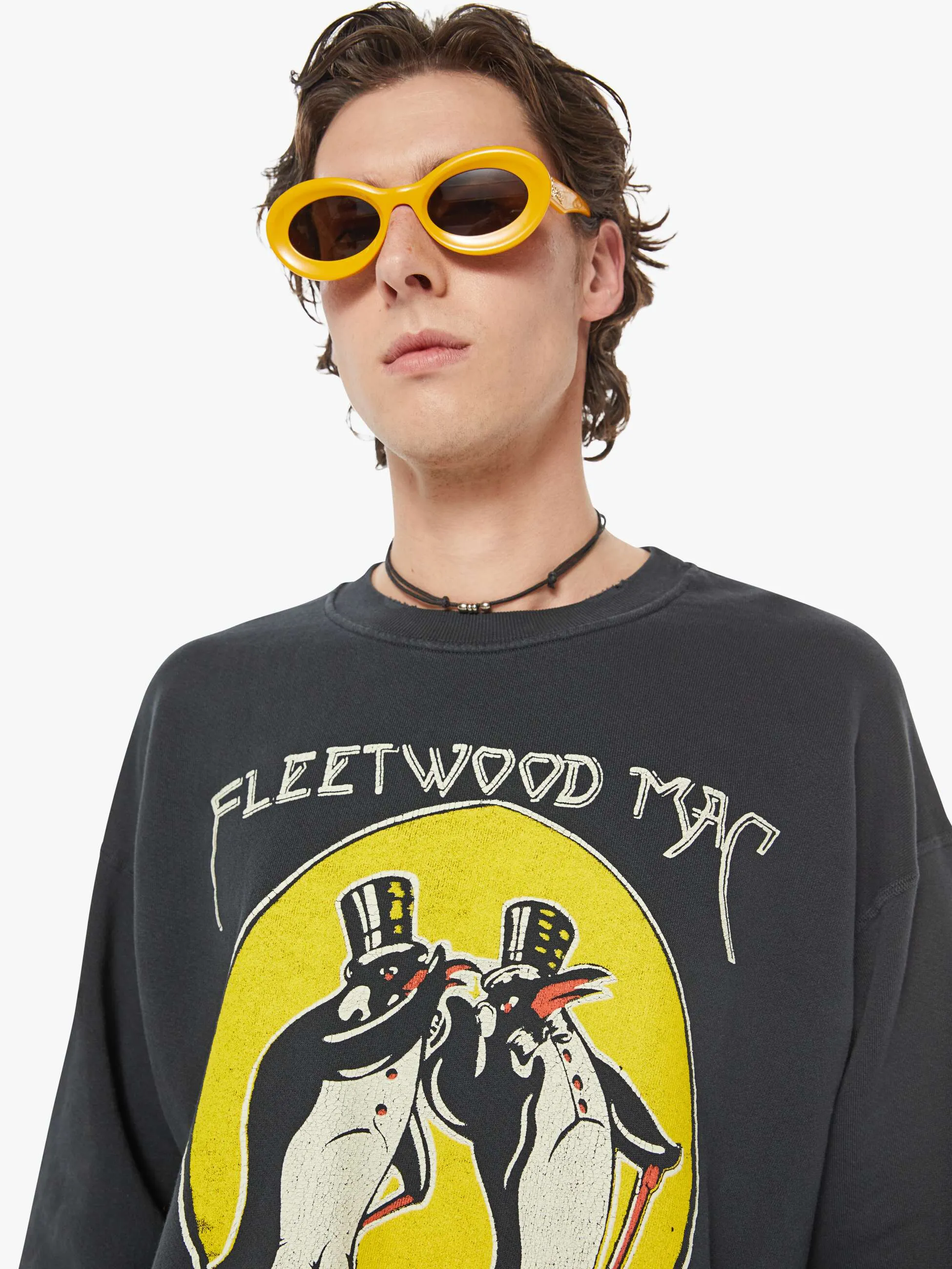 MadeWorn Fleetwood Mac Sweatshirt - Coal