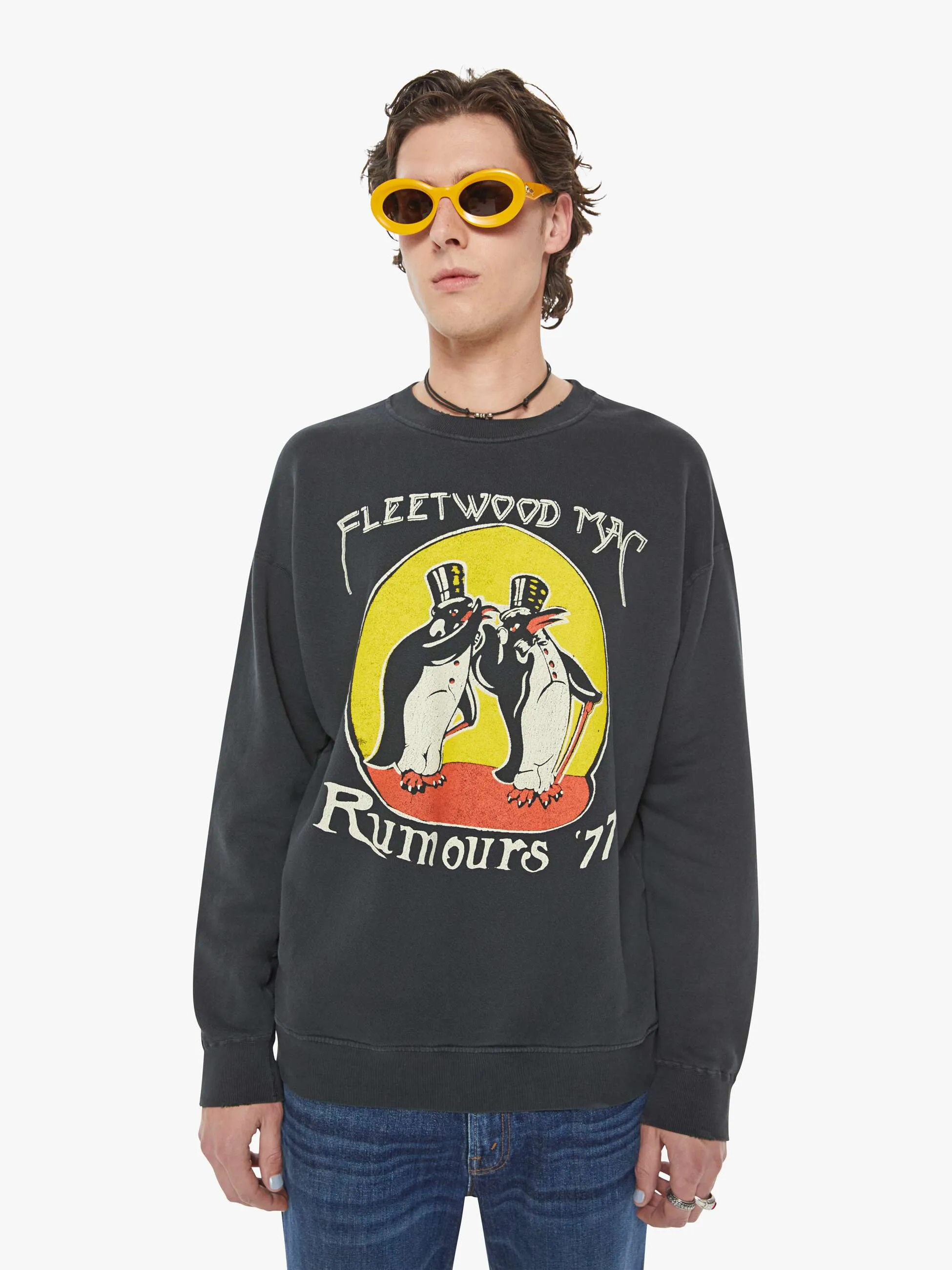 MadeWorn Fleetwood Mac Sweatshirt - Coal