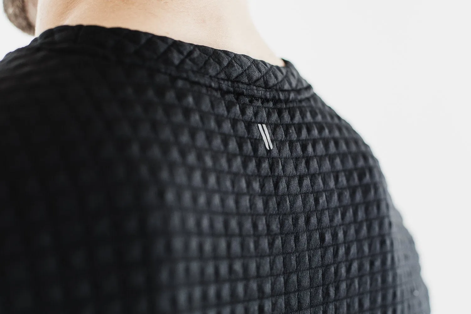 MEN'S QUILTED CREW PULLOVER