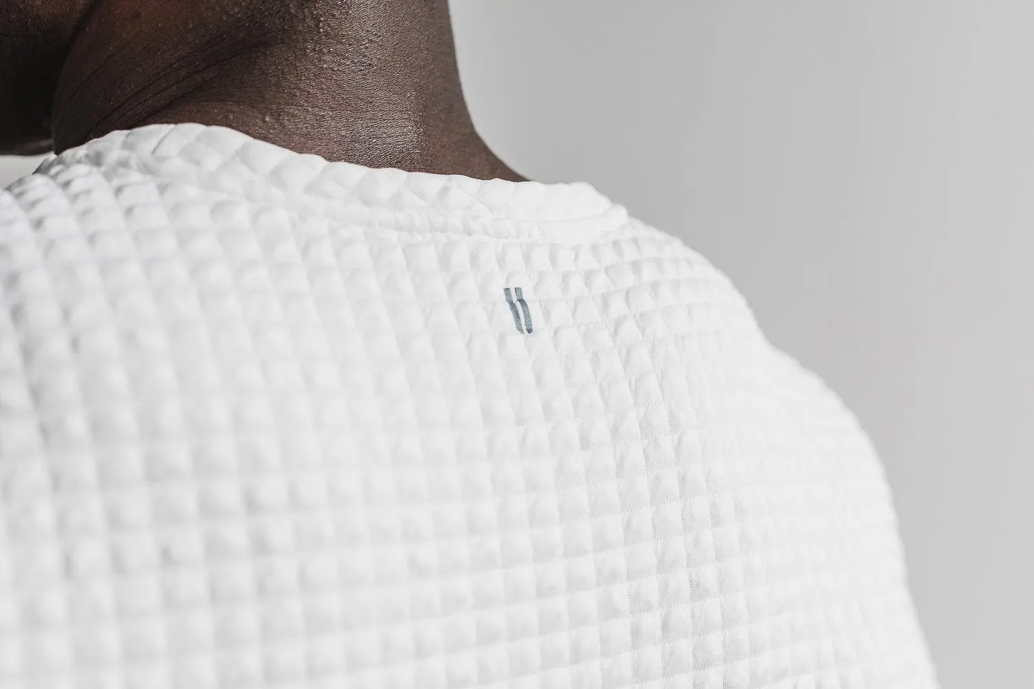 MEN'S QUILTED CREW PULLOVER