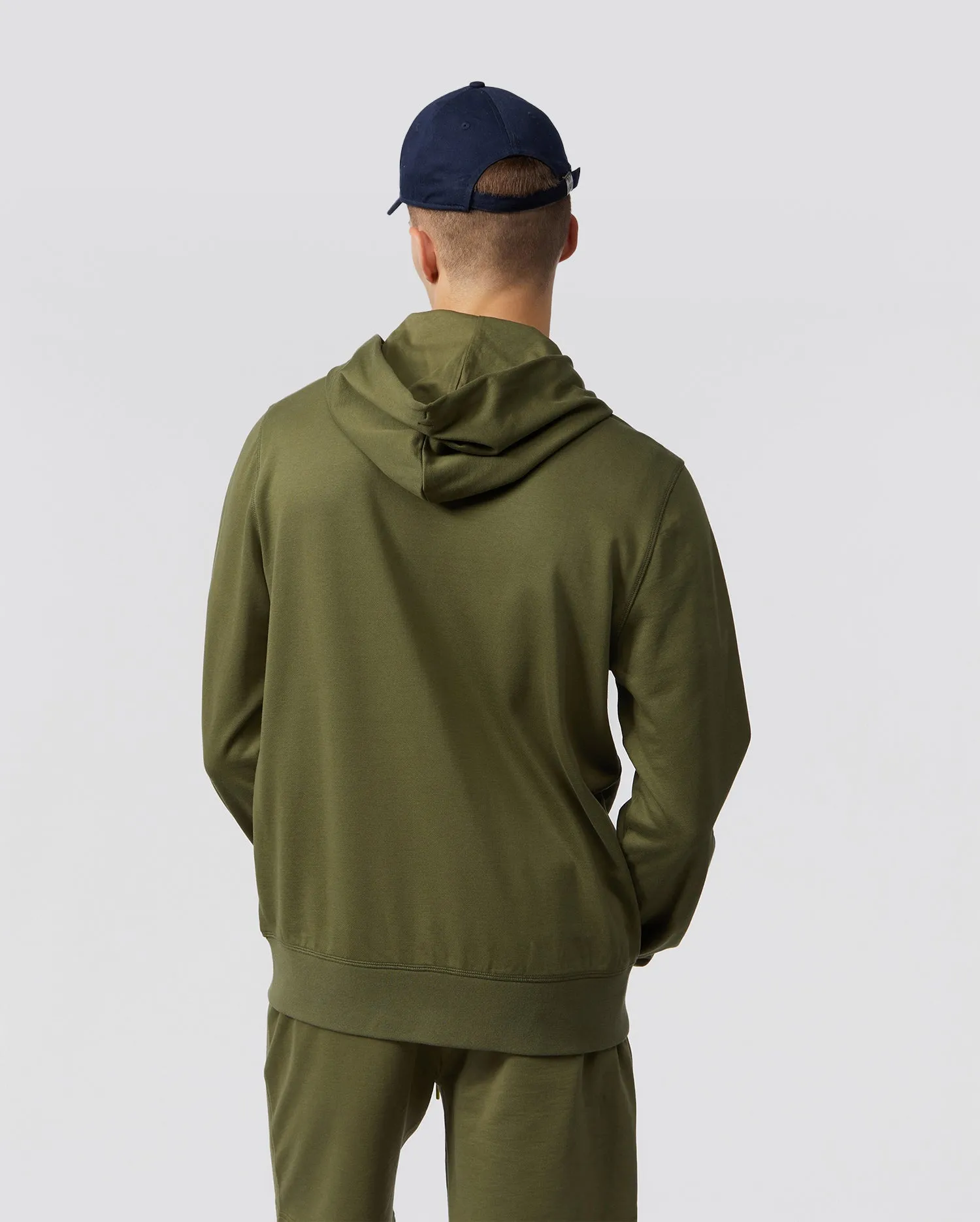 MENS WAVERLY BUNNY LOGO ZIP HOODIE - B6H752U1FT