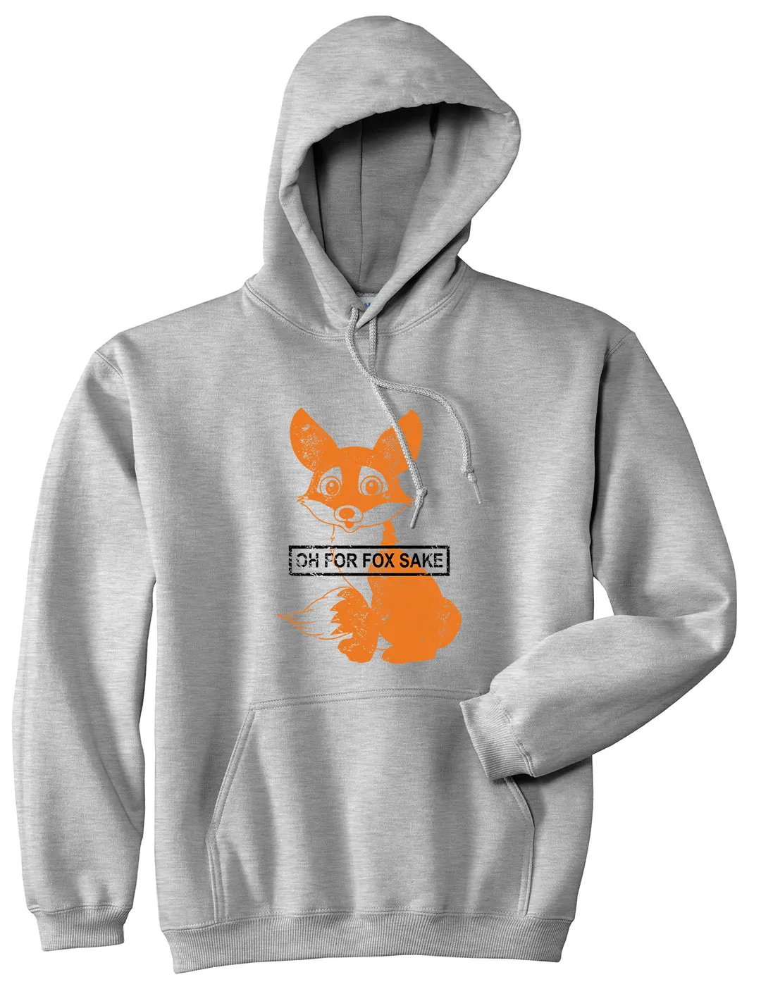 Oh For Fox Sake Mens Pullover Hoodie