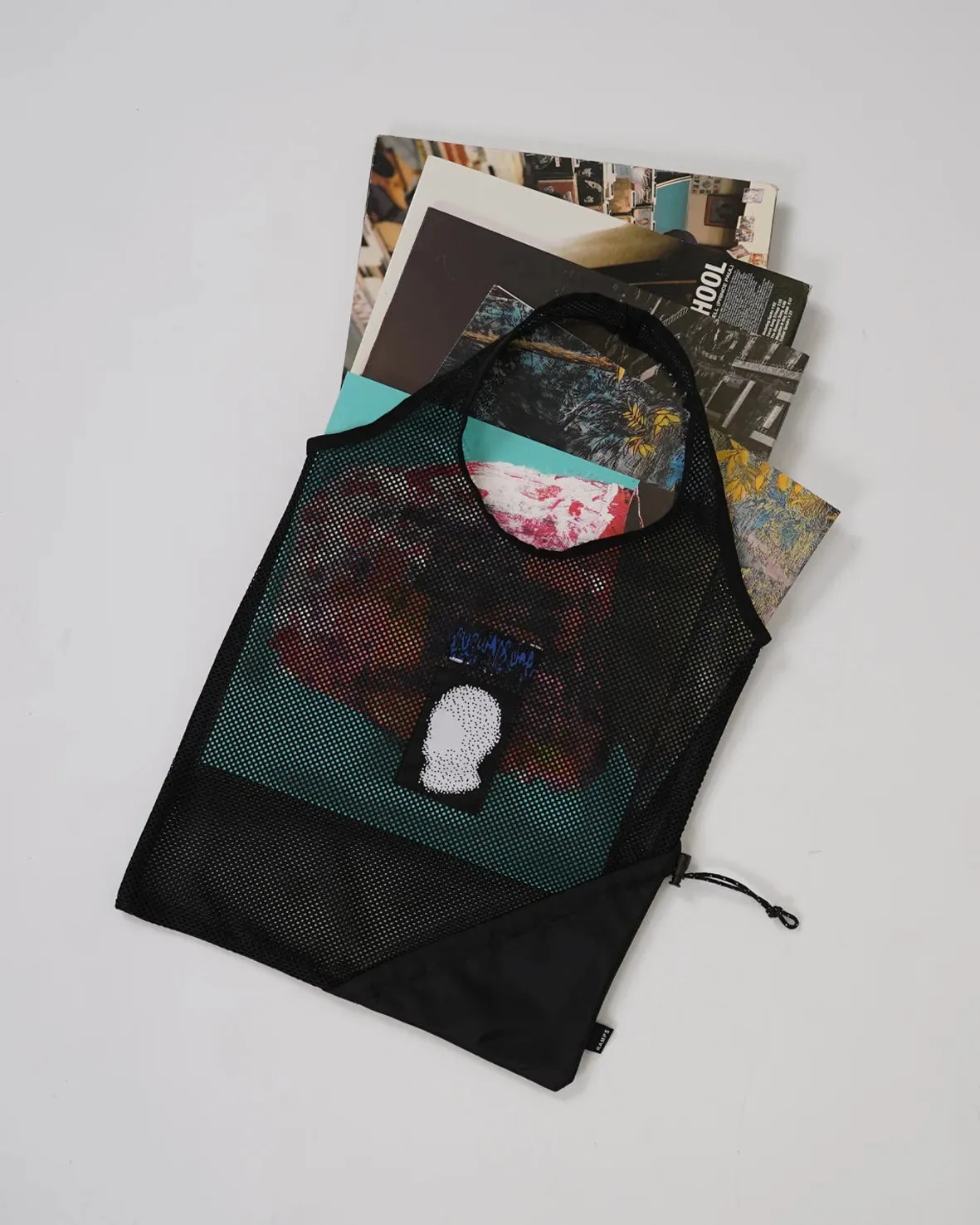 Packable Mesh Shopper