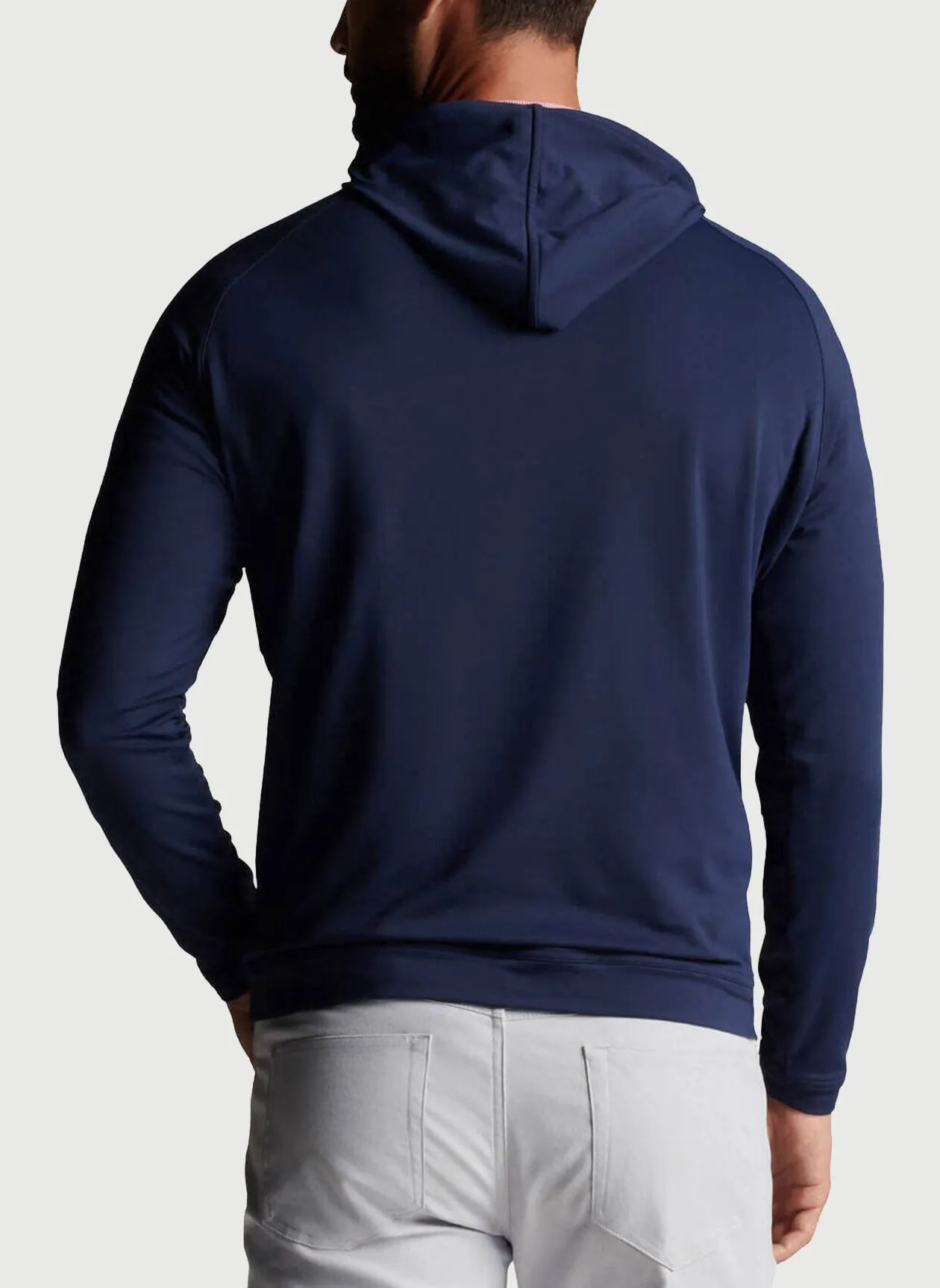 Peter Millar Pine Performance Custom Hoodies, Navy