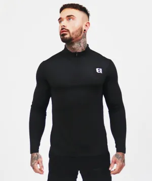 Physique 1/4 Zip Top | Black