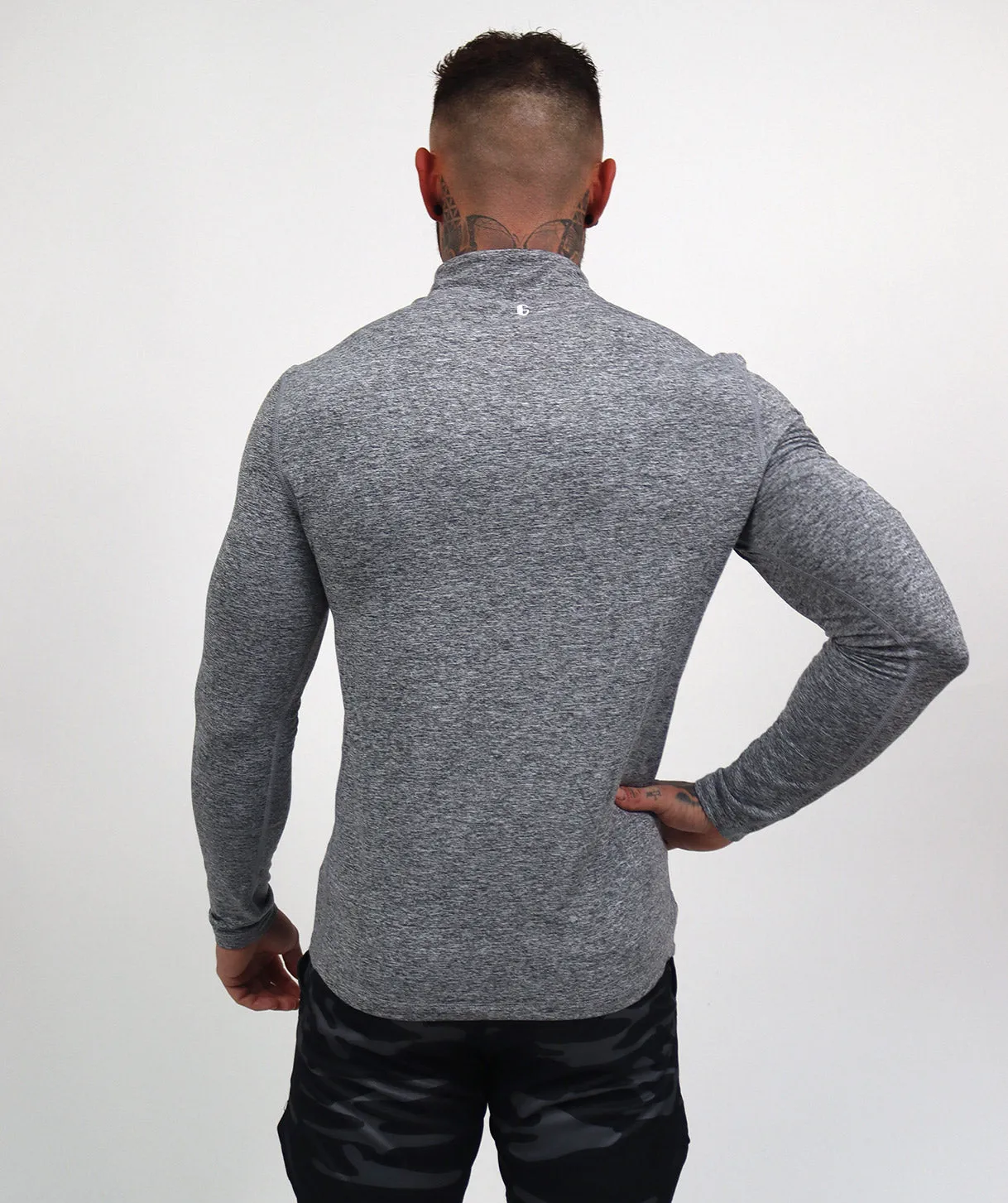 Physique 1/4 Zip Top | Grey