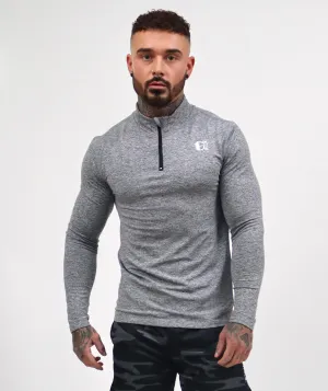 Physique 1/4 Zip Top | Grey