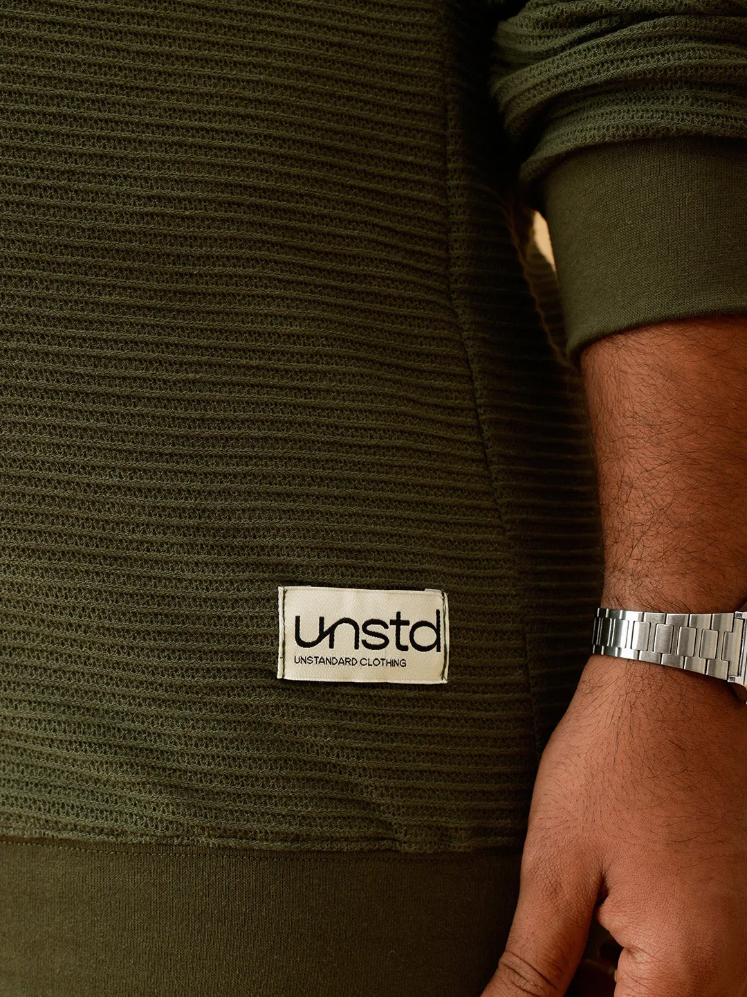 Premium Interlock Textured Sweatshirt