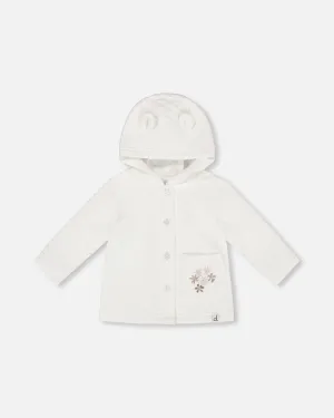 Quilted Jacket With Hood Snow White