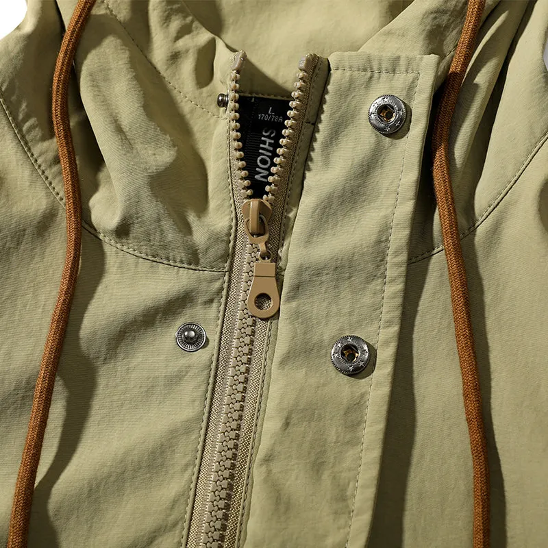 Retro Loose Fake Two-piece Hoodie