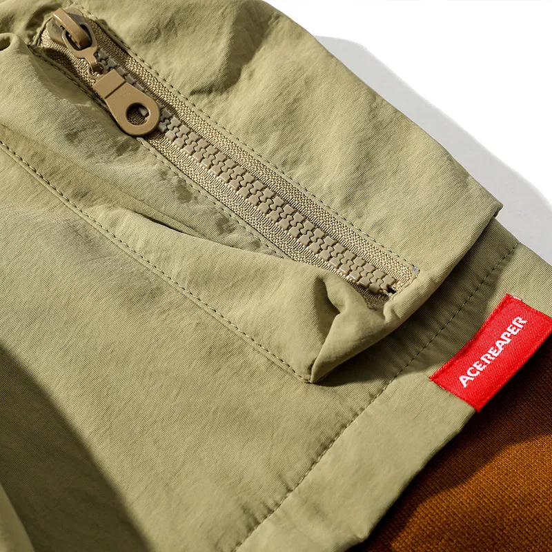 Retro Loose Fake Two-piece Hoodie