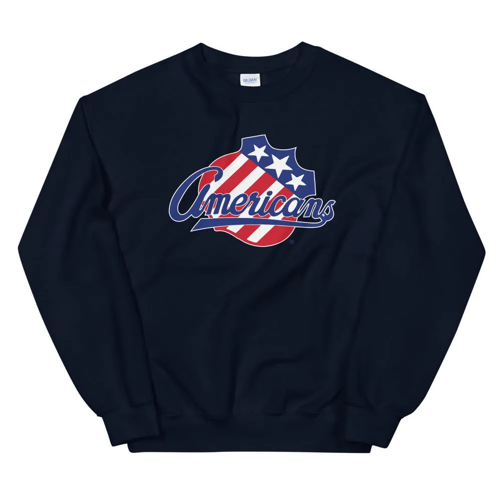 Rochester Americans Adult Primary Logo Crewneck Sweatshirt